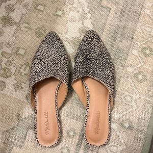 Madewell Women's Pointed-Toe Slip On Mules